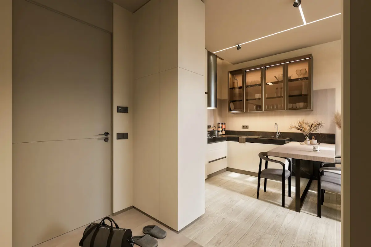 Flat entrance